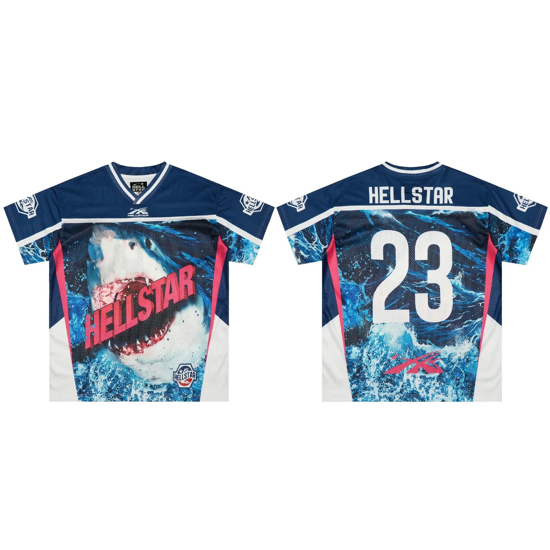 Hellstar T-Shirts Mesh football jersey graphic — 3167