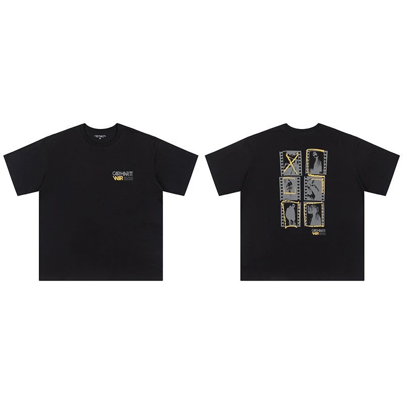 Carhartt T-Shirts Logo Print — 8023 black