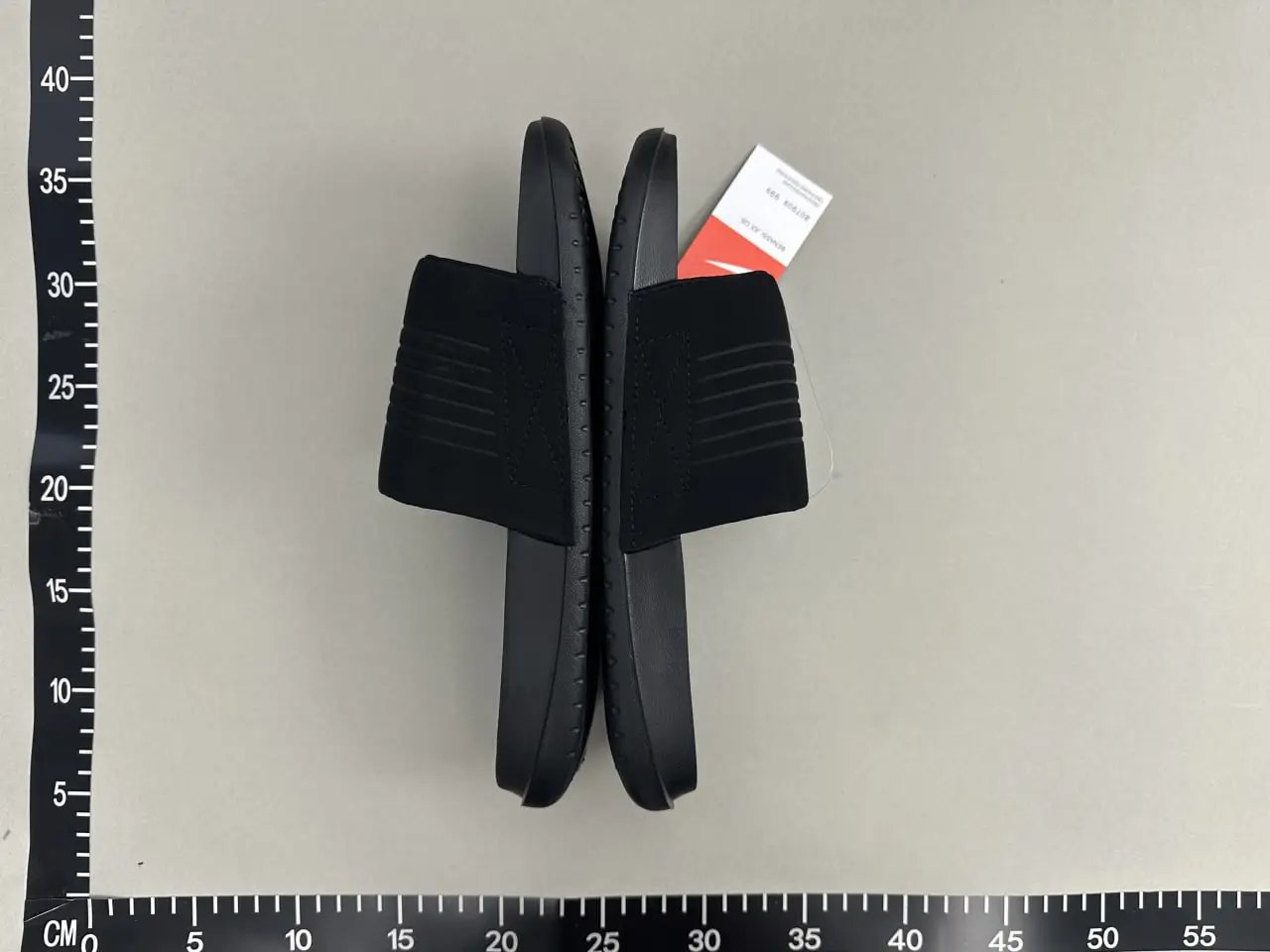 Nike Benassi JDI Slide Red Black Sandals Slippers - 4