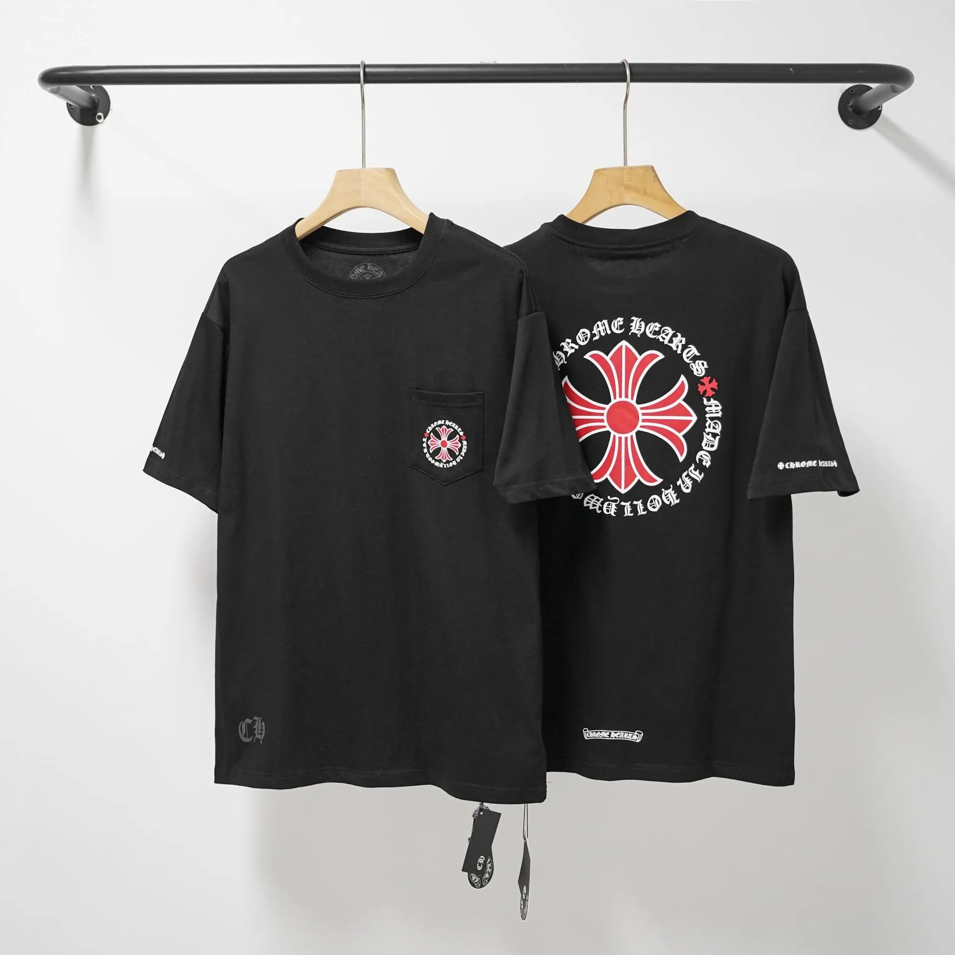 Chrome Hearts T-Shirts Oversized graphic pocket T-shirt — 2
