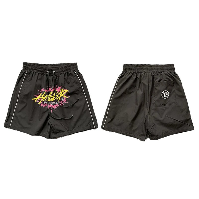 Broken Planet Shorts Drawstring graphic — 8311 black