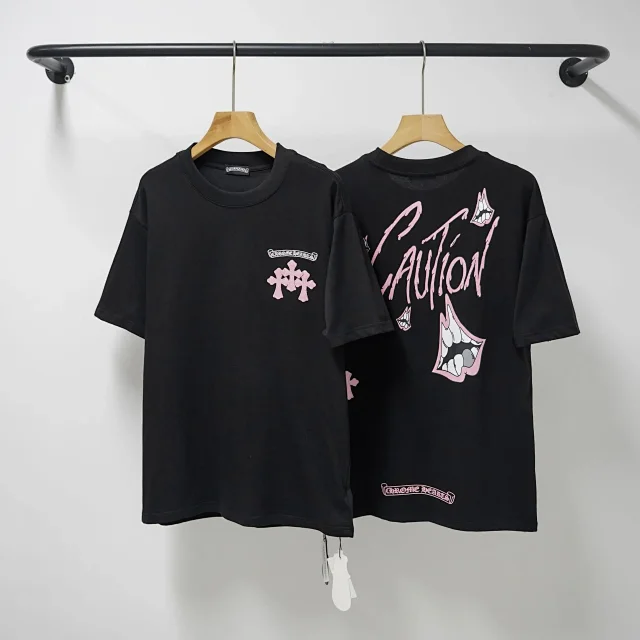 Chrome Hearts T-Shirts KLX09 graphic short-sleeve product detail image 3