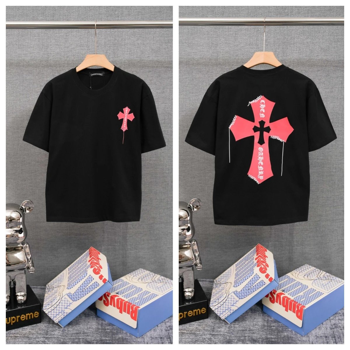 Chrome Hearts T-Shirts Cross Graphic — 24