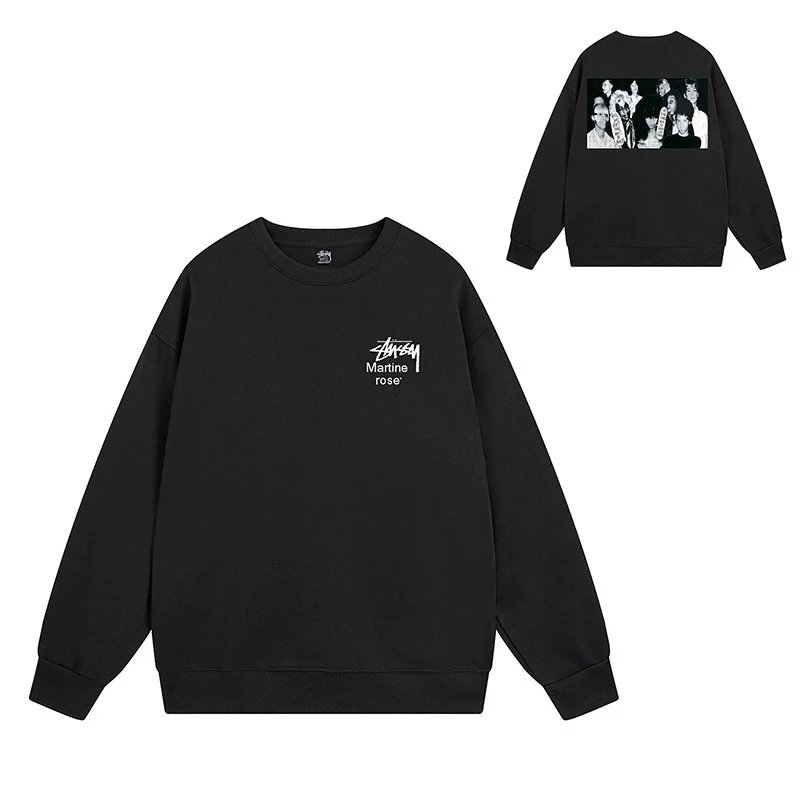 Stüssy Hoodies & Sweatshirts Crewneck Sweatshirt with Chengdu Chapter Graphic — 102 black