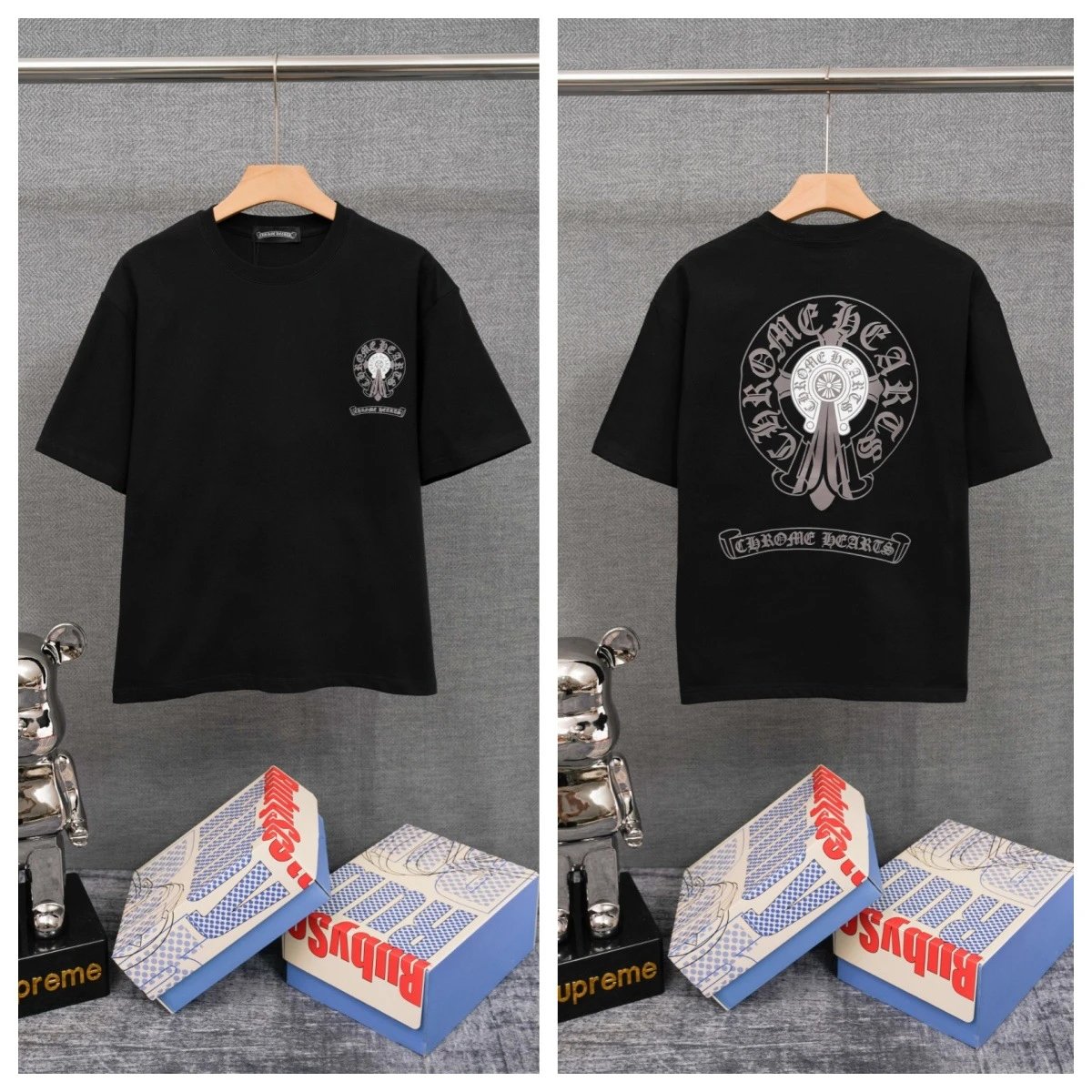 Chrome Hearts T-Shirts Cross Graphic — 22
