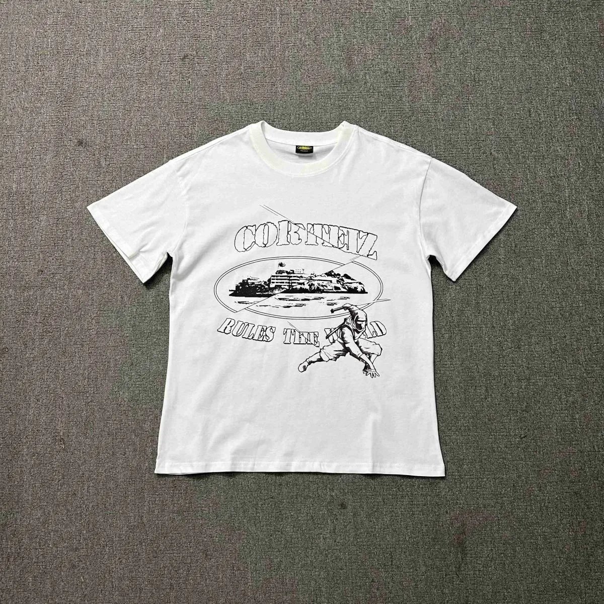 Corteiz T-Shirts Graphic Print — 3193 white