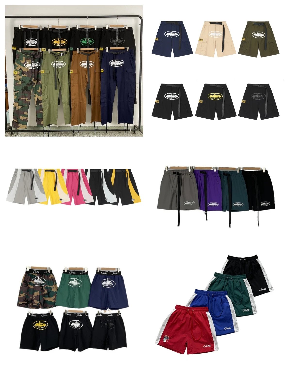 Carlie Cargo Shorts in Various Colors and Styles