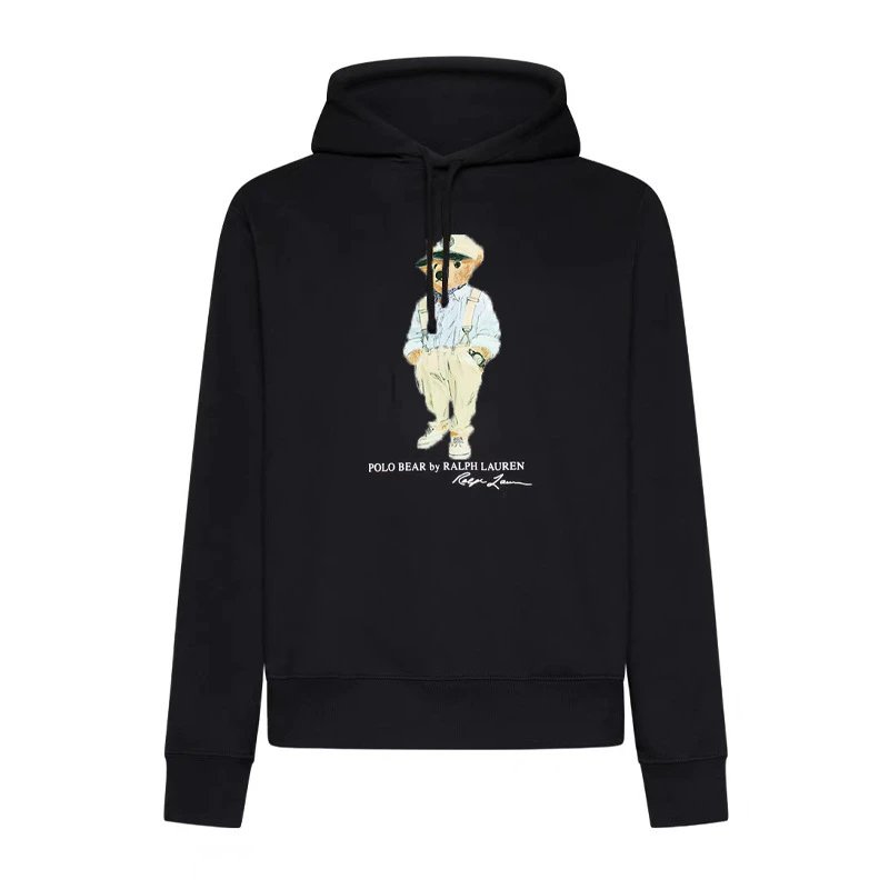 Ralph Lauren Hoodies & Sweatshirts Polo Bear Graphic Hoodie — 50 black