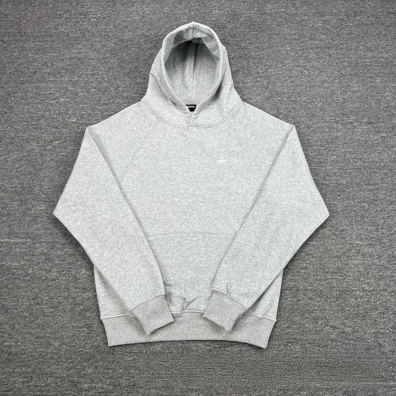6PM Tracksuits Records Logo Hooded Tracksuit — 3001 Gray hoodie