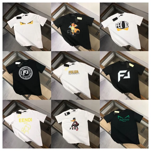 Fendi T-Shirts Monster Eyes Graphic product detail image 2