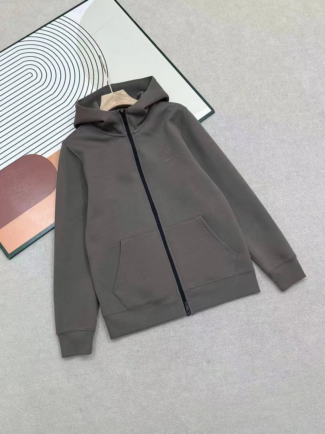 Nike Tracksuits NOCTA hooded zip-up tracksuit — 01 Khaki Zip Coat