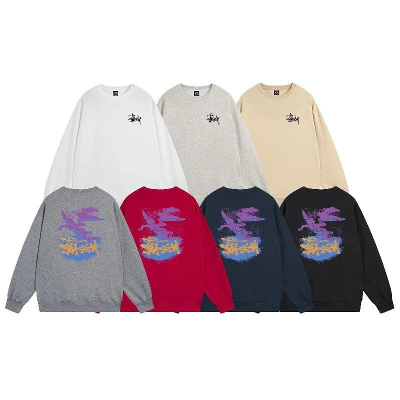 Stüssy Hoodies & Sweatshirts Crewneck Graphic Sweatshirt image 6