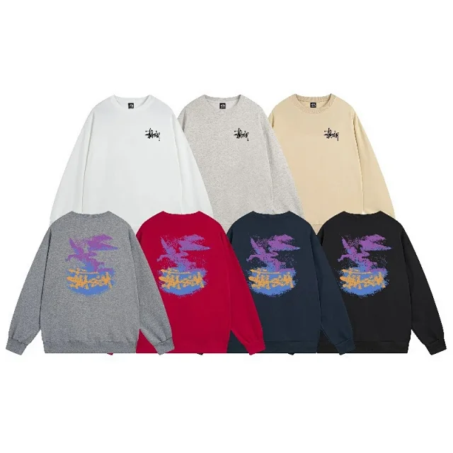 Stüssy Hoodies & Sweatshirts Crewneck Graphic Sweatshirt product detail image 11