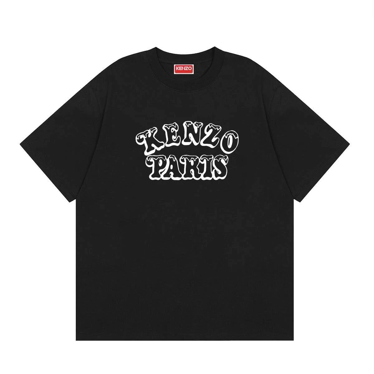 Kenzo T-Shirts Short-Sleeve Graphic Print — 163 black