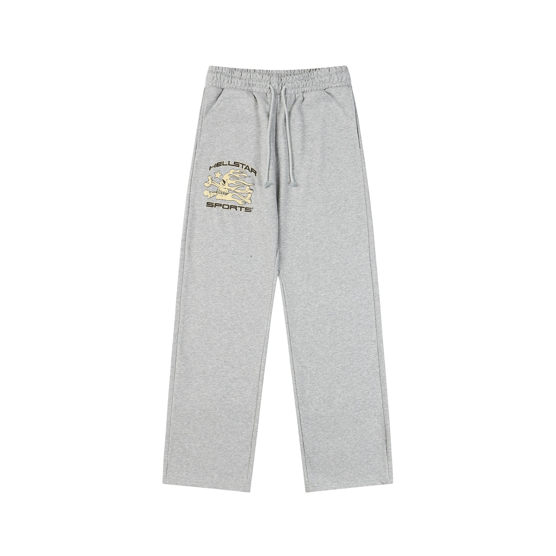 Hellstar Hoodies & Sweatshirts Graphic quarter-zip sweatshirt — D 268 gray