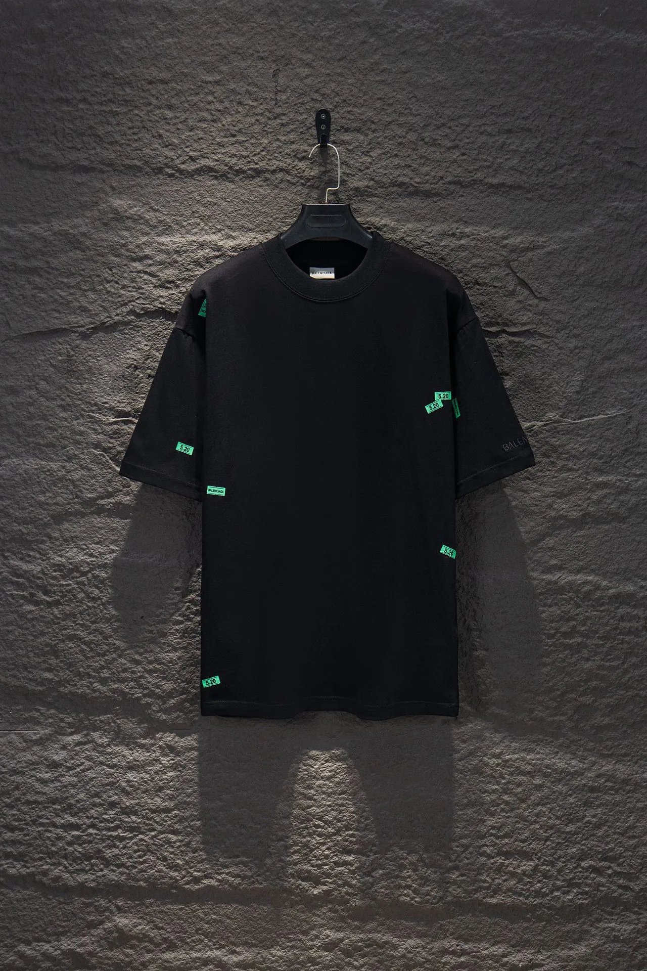 Balenciaga T-Shirts Graphic short-sleeve T-shirt — 5287 Black