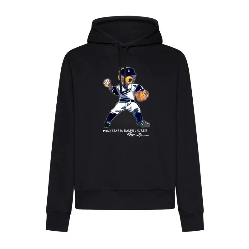 Ralph Lauren Hoodies & Sweatshirts Polo Bear Graphic Hoodie — 48 black