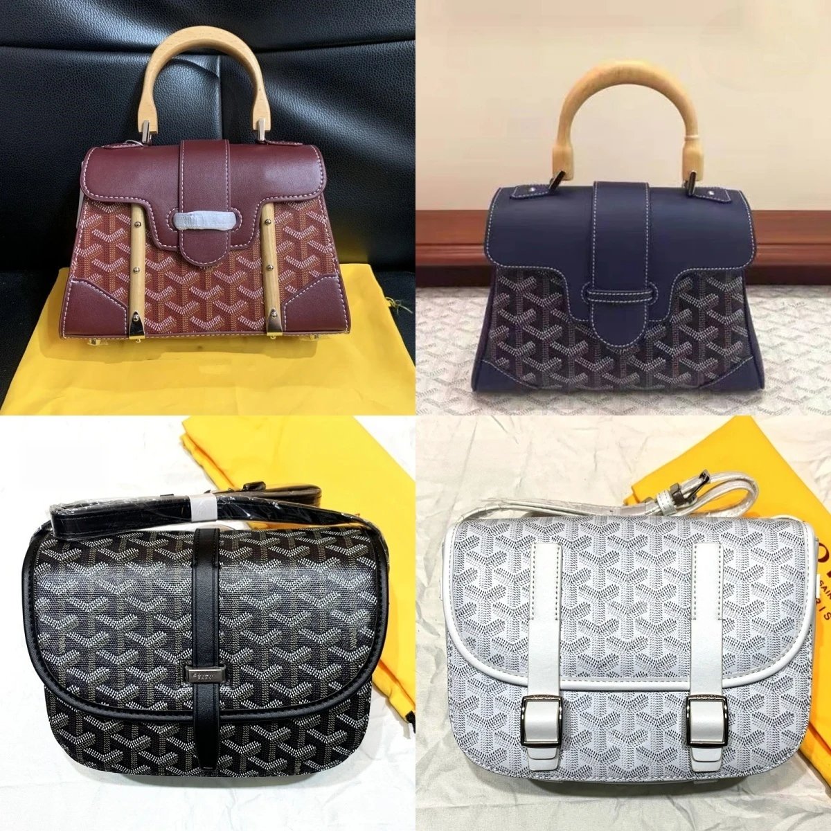  Goyard Saïgon series handbags