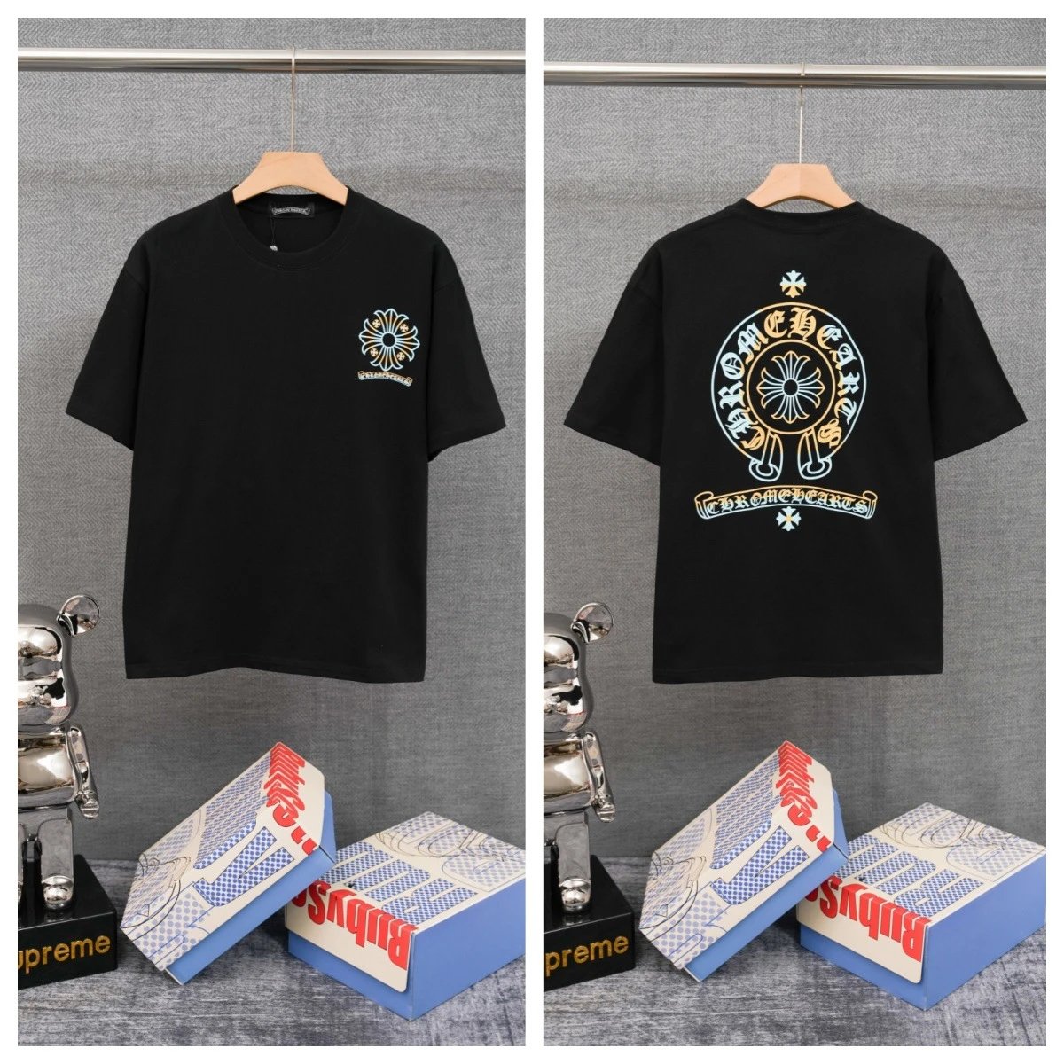 Chrome Hearts T-Shirts Cross Graphic — 32