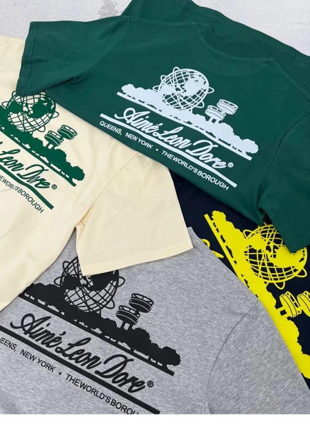 Aimé Leon Dore T-Shirts Short-sleeve logo graphic T-shirt product detail image 6