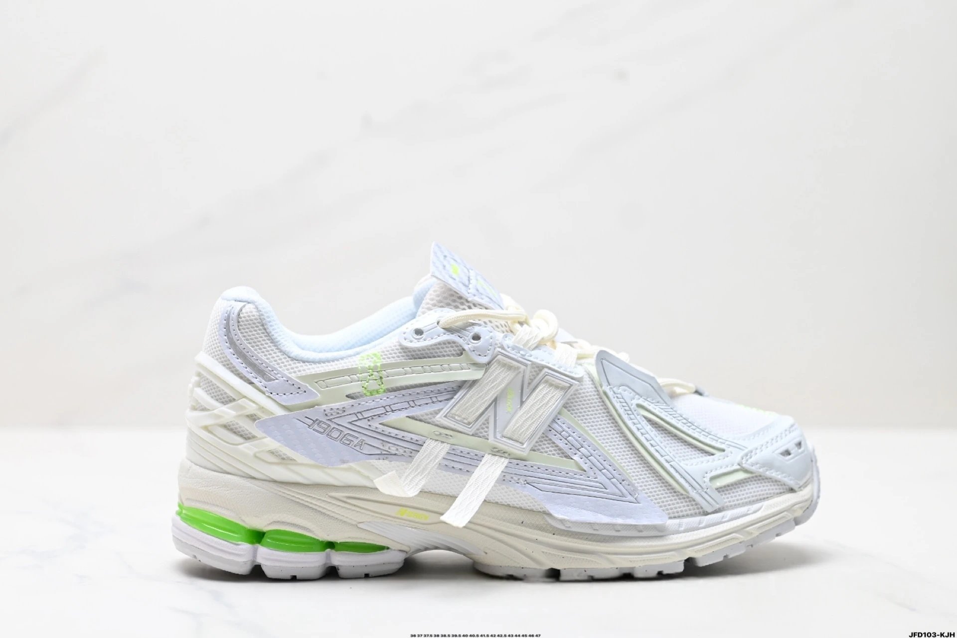 New Balance Sneakers 1906A — White and green AE