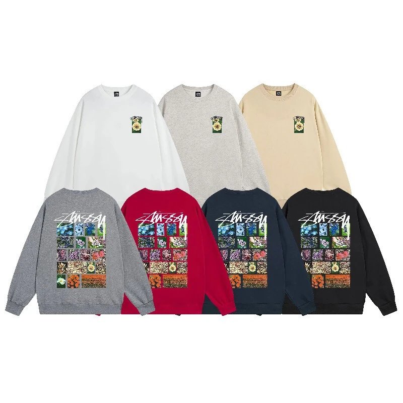 Stüssy Hoodies & Sweatshirts Crewneck Graphic Sweatshirt image 4