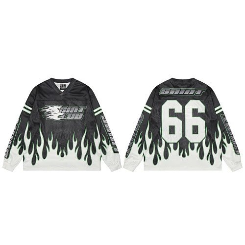Hellstar T-Shirts Mesh football jersey graphic — S3602