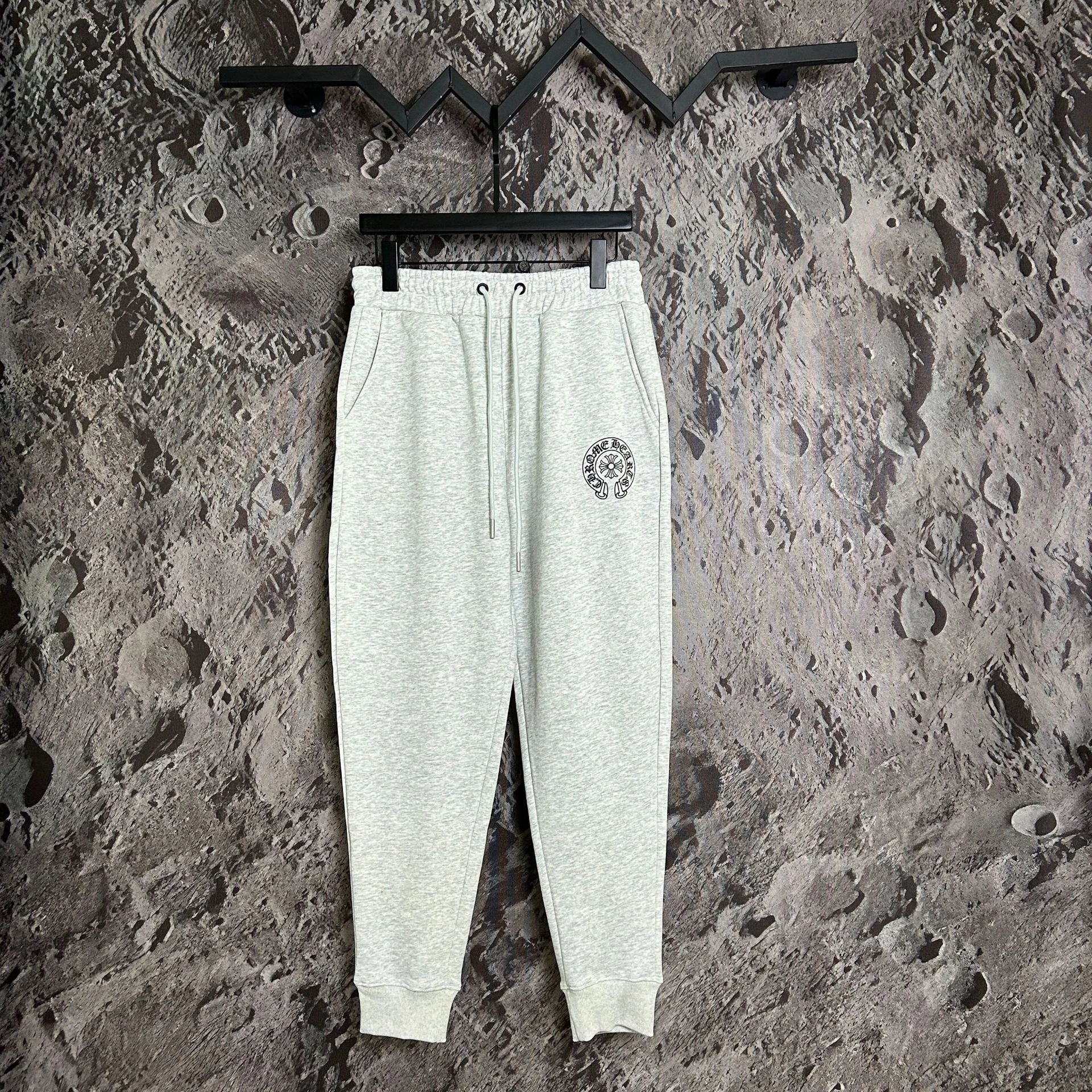 Chrome Hearts Trousers Sanskrit logo jogger sweatpants — A004-1