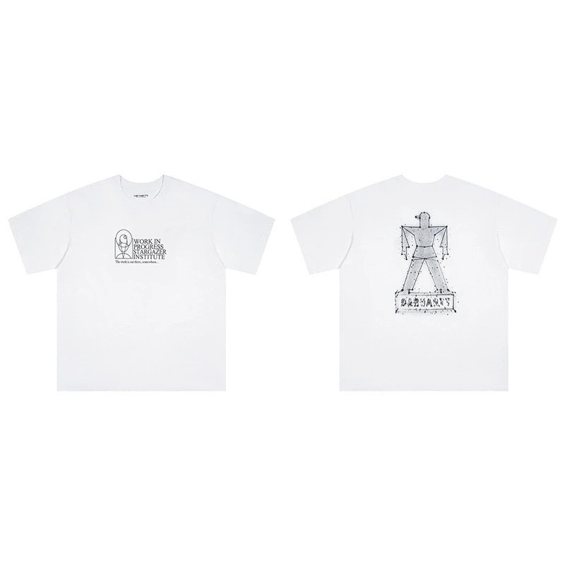 Carhartt T-Shirts Short-Sleeve Crew Neck Graphic Logo T-Shirt — 213 white