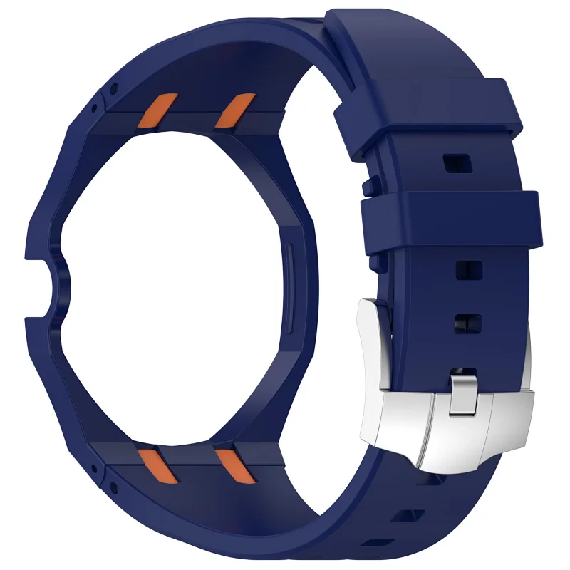 Audemars Piguet Watches Royal Pop — Silicone strap, dark blue and orange, 3 o’clock position