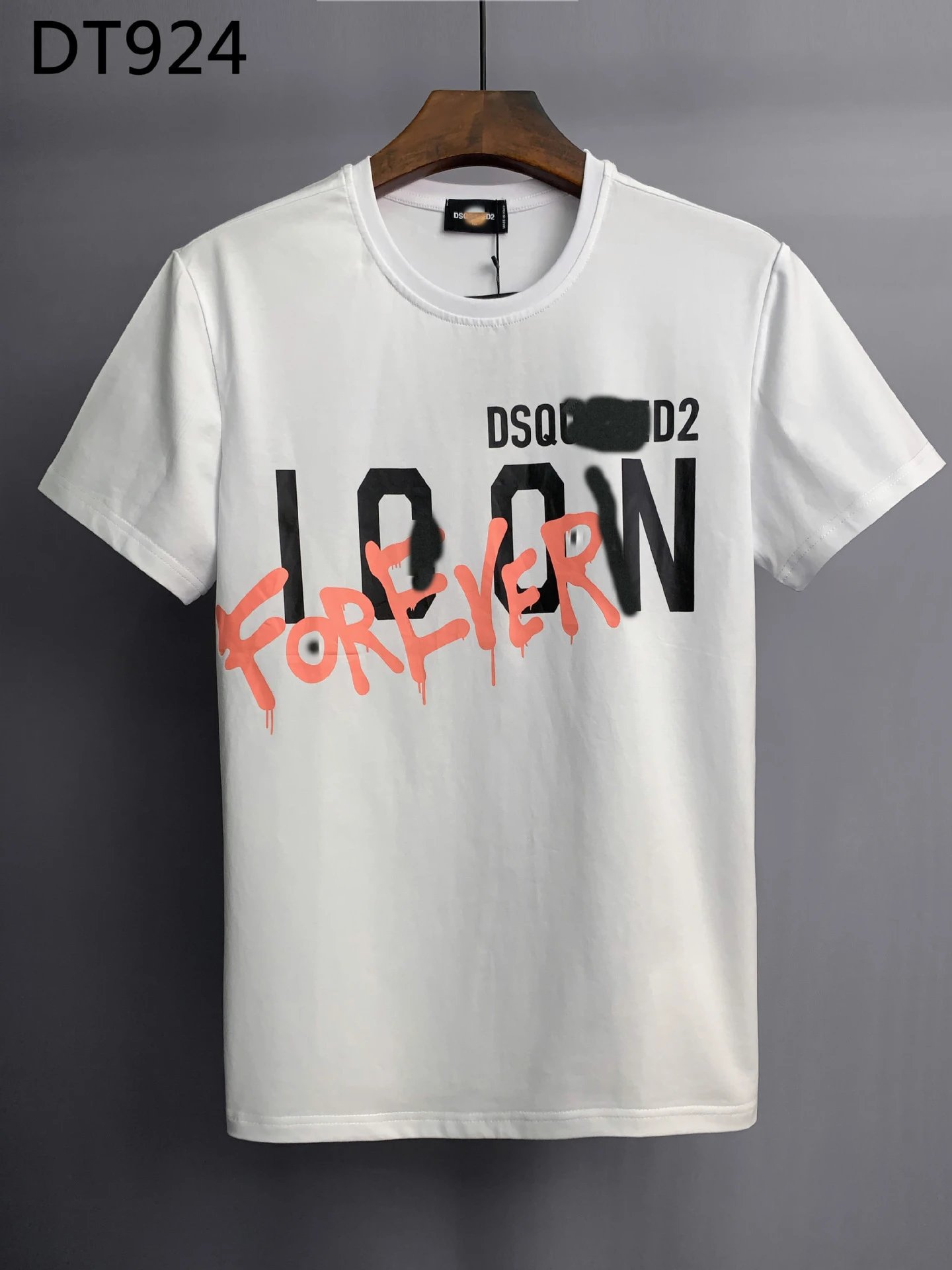Dsquared2 T-Shirts Graphic Print — DT 924 white