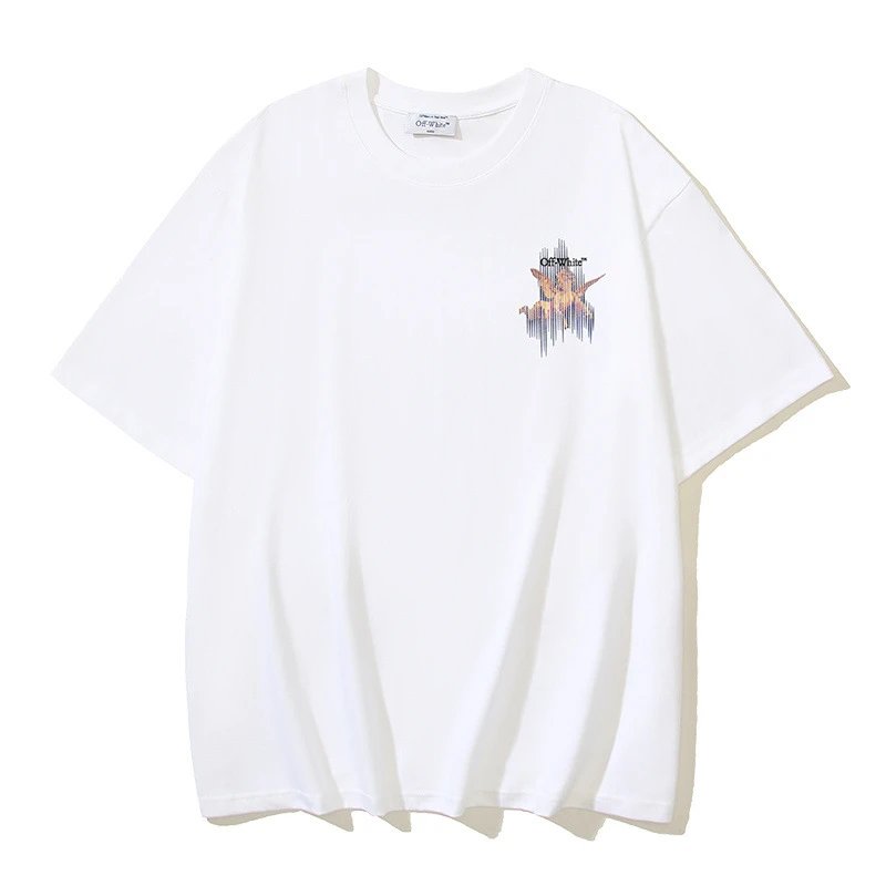 Off-White T-Shirts Logo Print — 1192 white