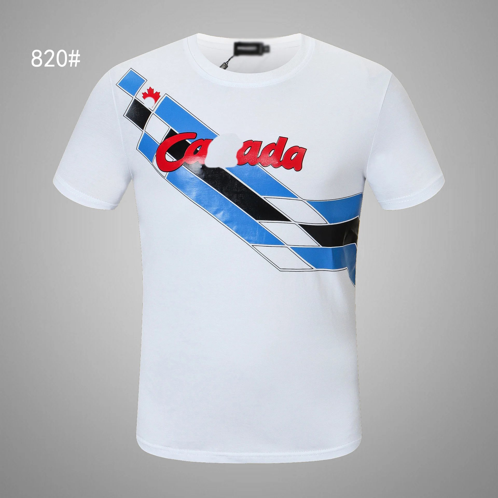 Dsquared2 T-Shirts Graphic Print — DT 820 white