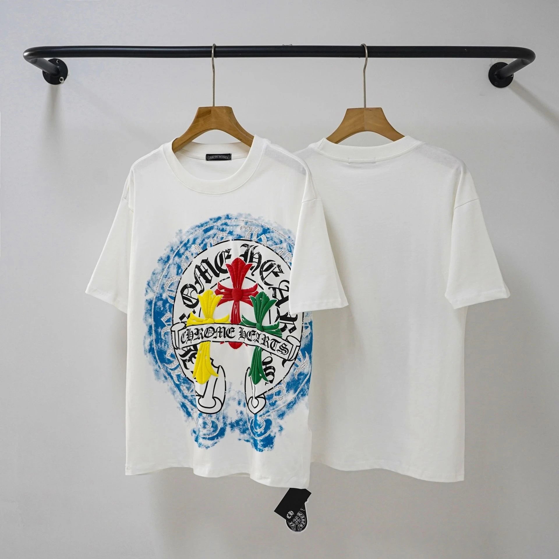 Chrome Hearts T-Shirts Oversized graphic pocket T-shirt — 36