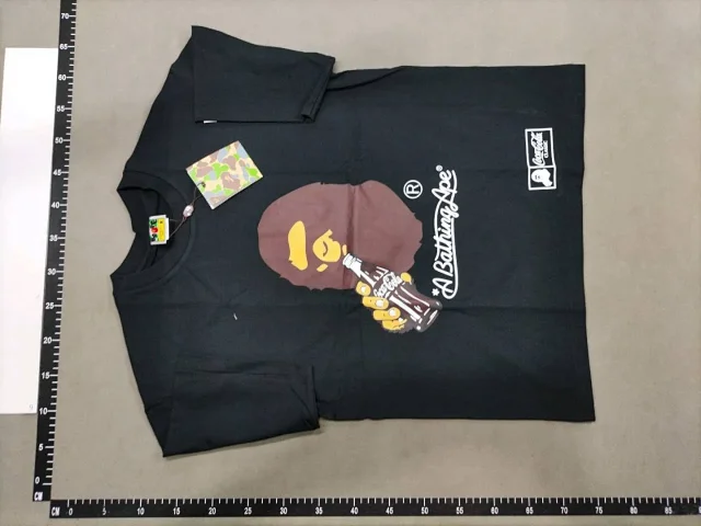 A Bathing Ape T-Shirts Head Graphic Short-Sleeve T-Shirt product detail image 2