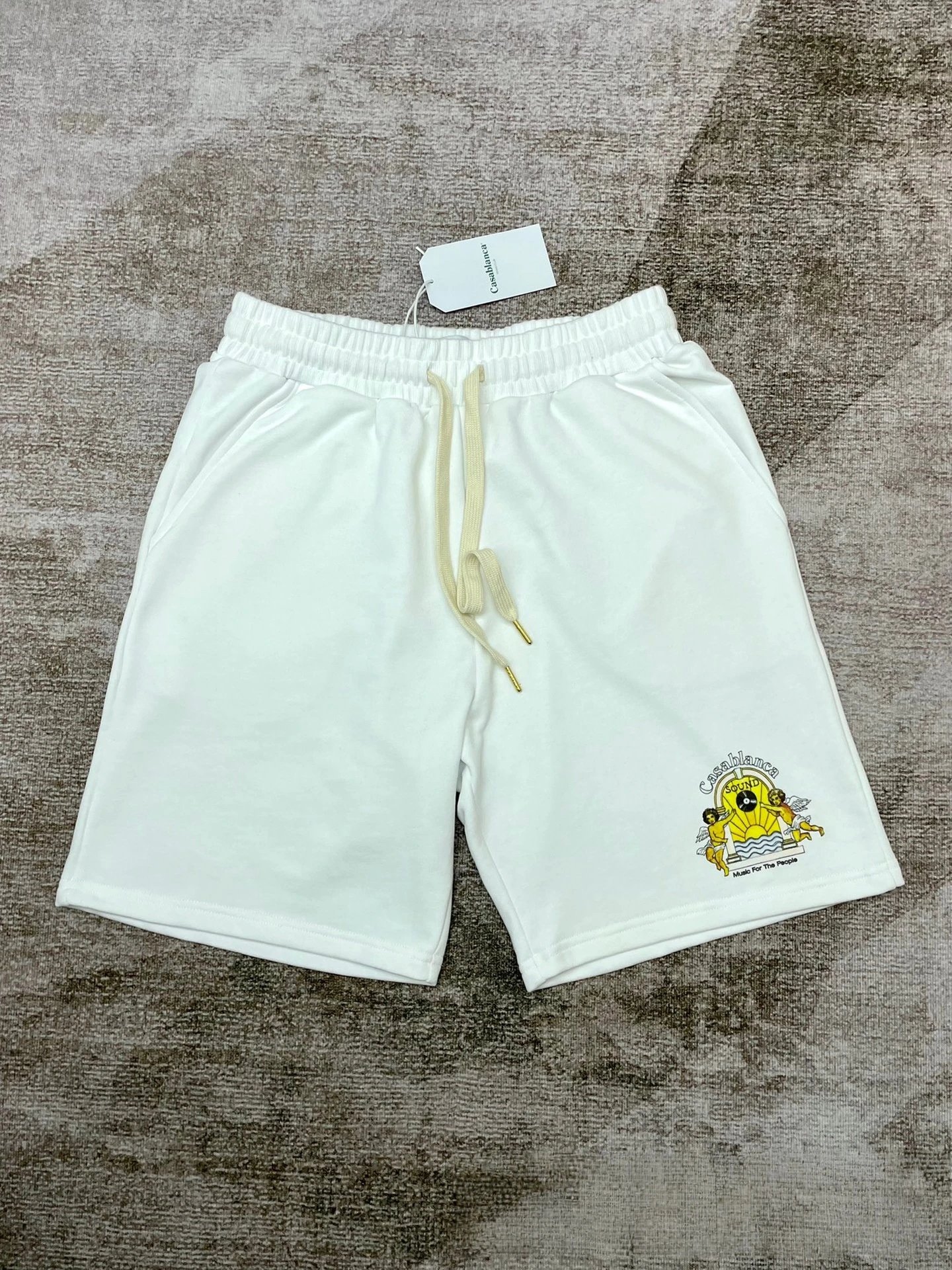 Casablanca Shorts Drawstring logo-print — CDK018