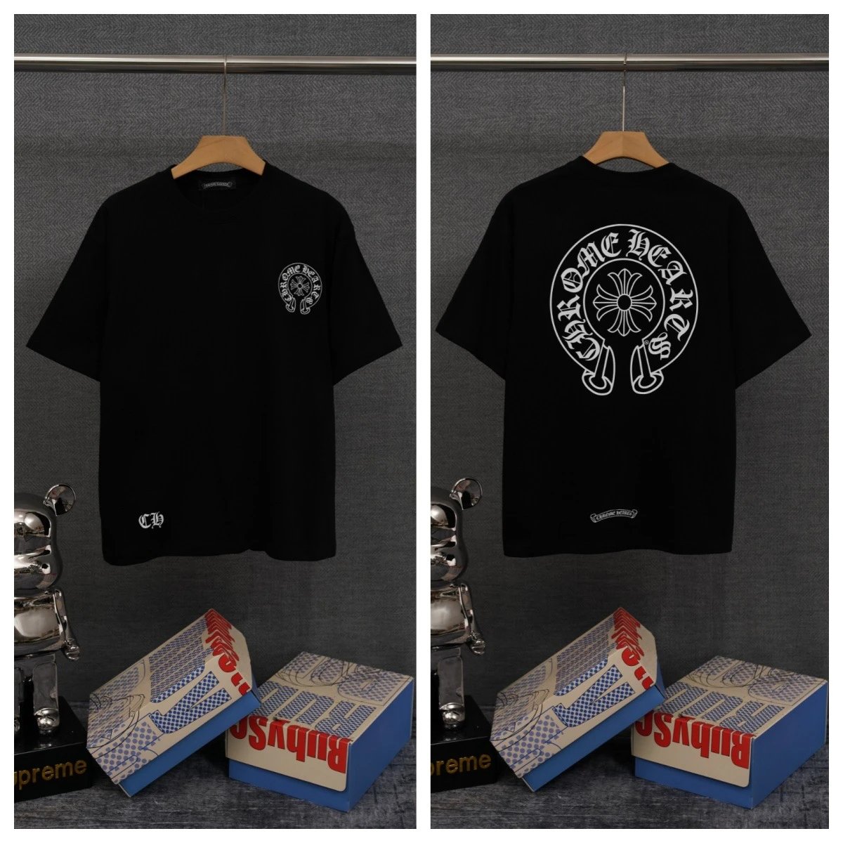 Chrome Hearts T-Shirts Cross Graphic — 6