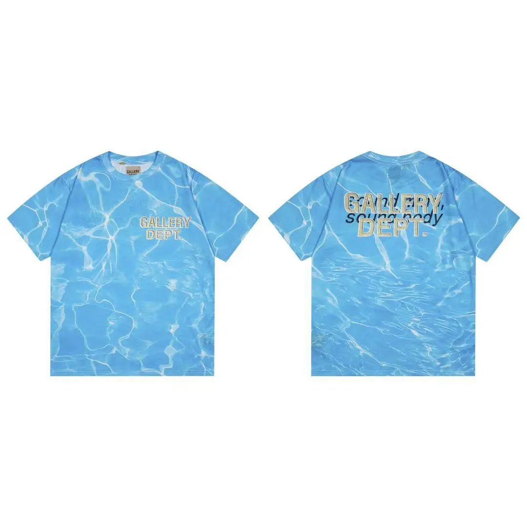 Gallery Dept. T-Shirts Graphic Tie-Dye Short-Sleeve T-Shirt — 510 color matching