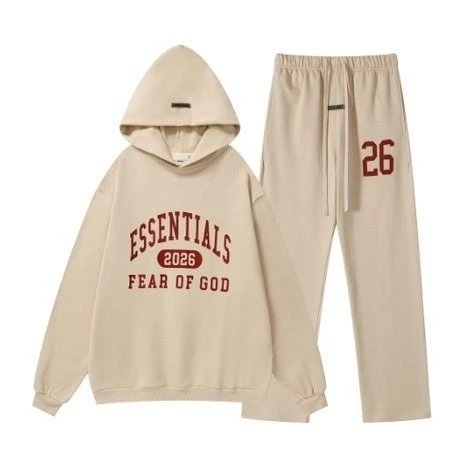 Fear of God Hoodies & Sweatshirts Essentials logo-print hooded sweatshirt image 6