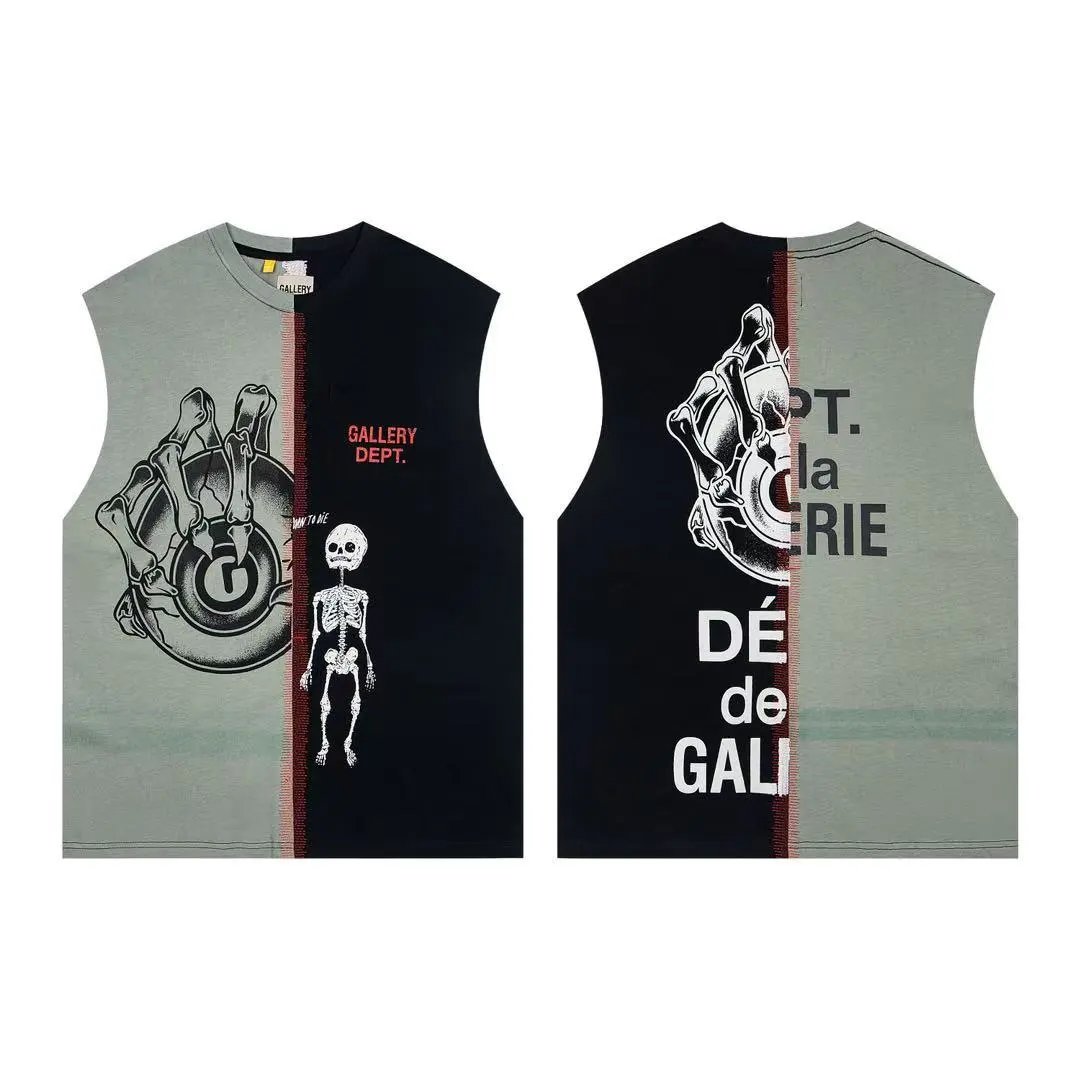 Gallery Dept. T-Shirts Graphic Tie-Dye Short-Sleeve T-Shirt — 480 color matching