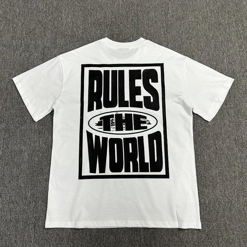 Corteiz T-Shirts Short-Sleeve Graphic Print — 3122 black