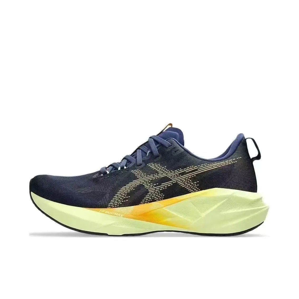ASICS Sneakers NOVABLAST 5 Running Shoes — Blue and yellow