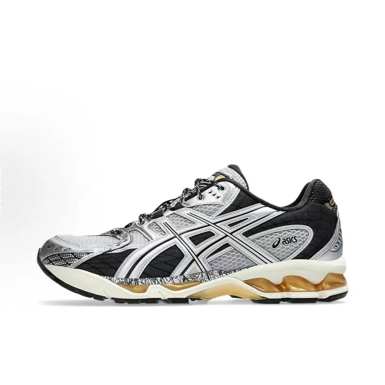 ASICS Sneakers GEL-10.1 — NM 10.1-Silver, black, and brown