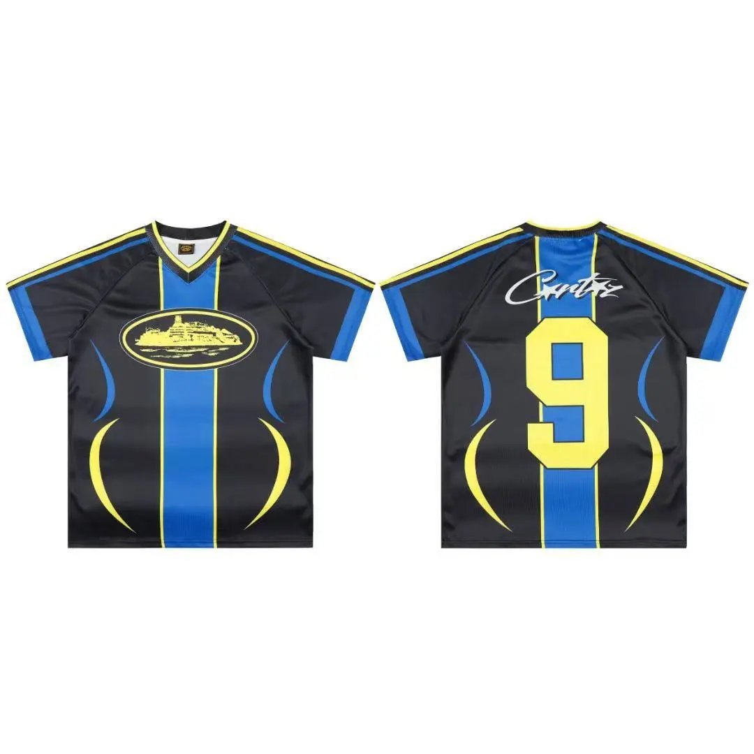 Hellstar T-Shirts Mesh football jersey graphic — S7010