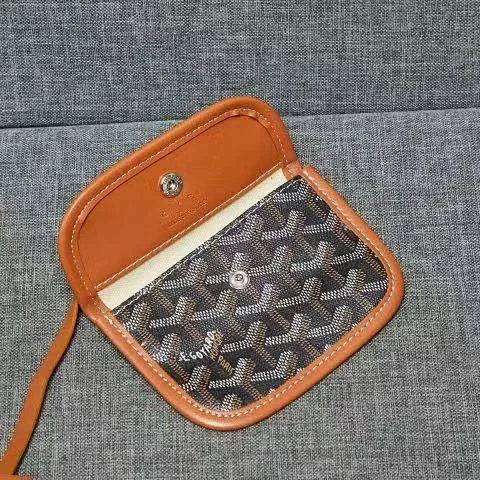 Goyard Backpacks Chevron-pattern flap backpack with top handle product detail image 40