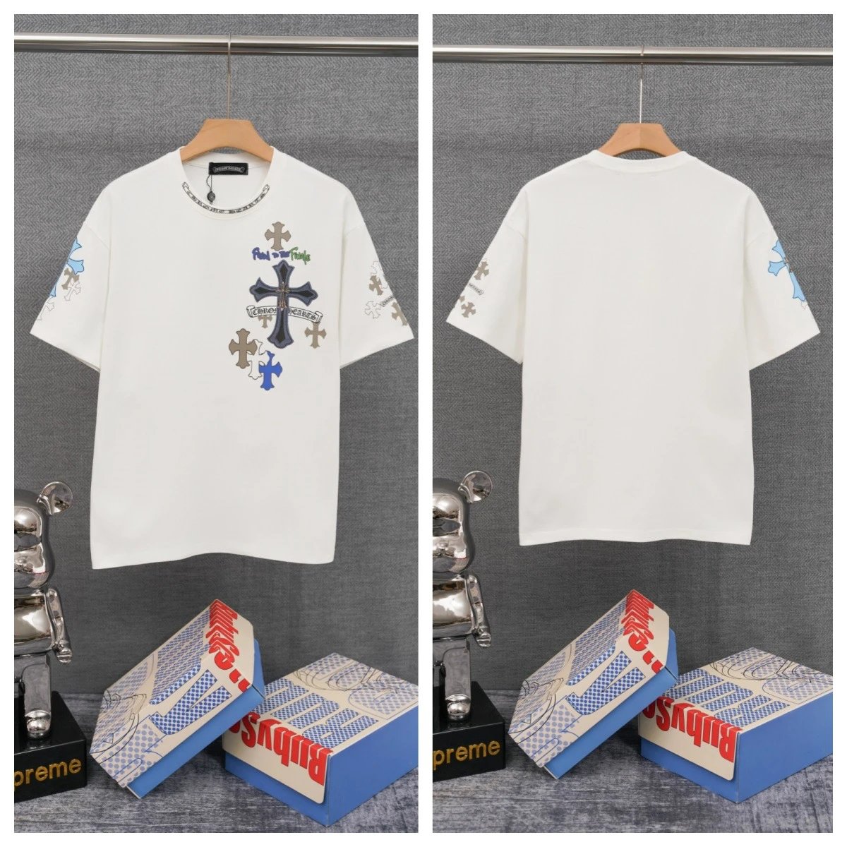 Chrome Hearts T-Shirts Cross Graphic — 38