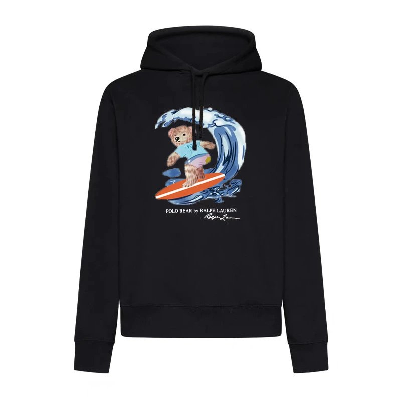 Ralph Lauren Hoodies & Sweatshirts Polo Bear Graphic Hoodie — 53 black
