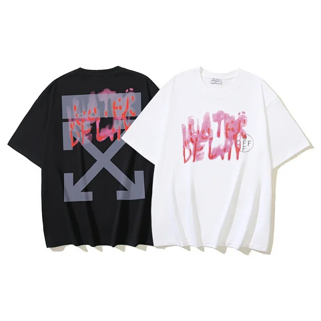 Off-White T-Shirts Short-Sleeve Logo Graphic T-Shirt product detail image 8