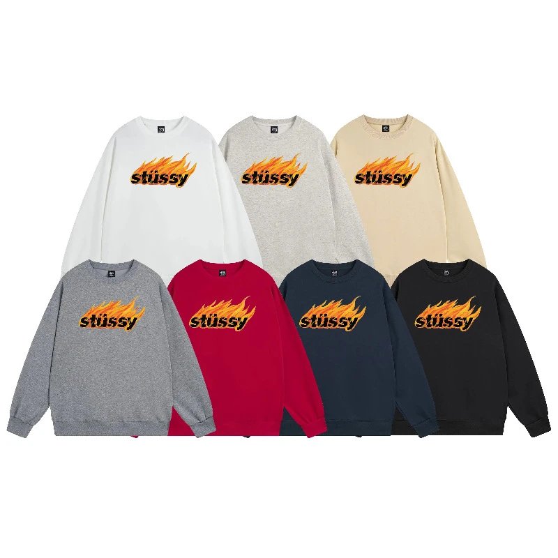 Stüssy Hoodies & Sweatshirts Crewneck Sweatshirt with Chengdu Chapter Graphic image 4