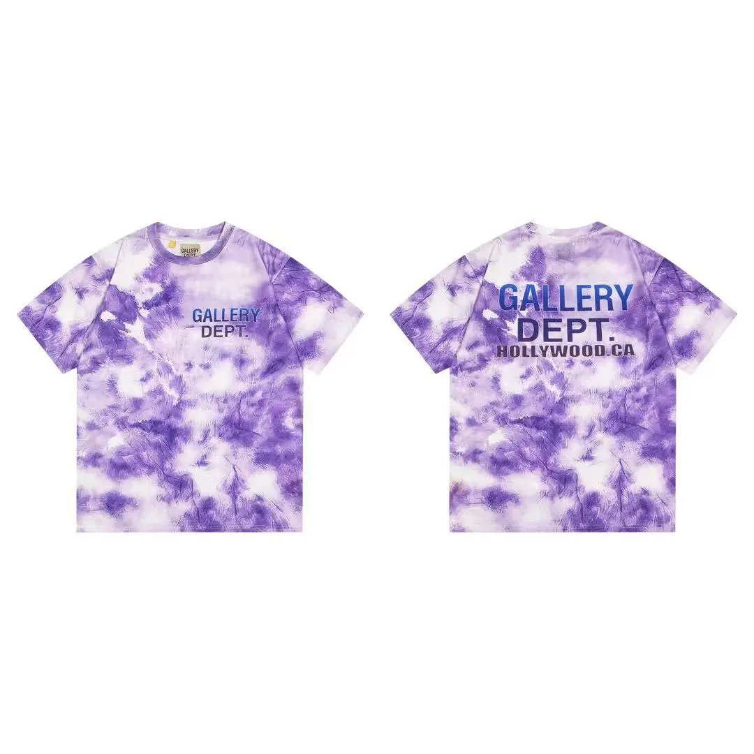 Gallery Dept. T-Shirts Graphic Tie-Dye Short-Sleeve T-Shirt — 509 color matching